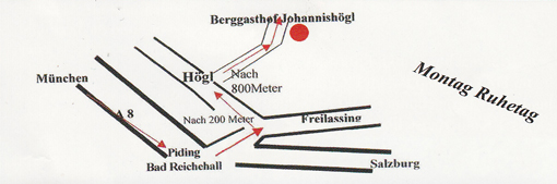 So finden Sie den Berggasthof Johannishögl